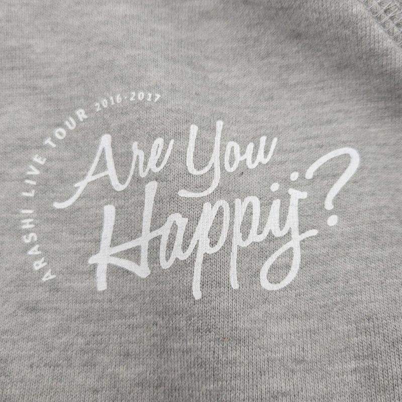 中古品】 嵐 Are You Happy? パーカー グッズ 【086-260518-as-06-izu