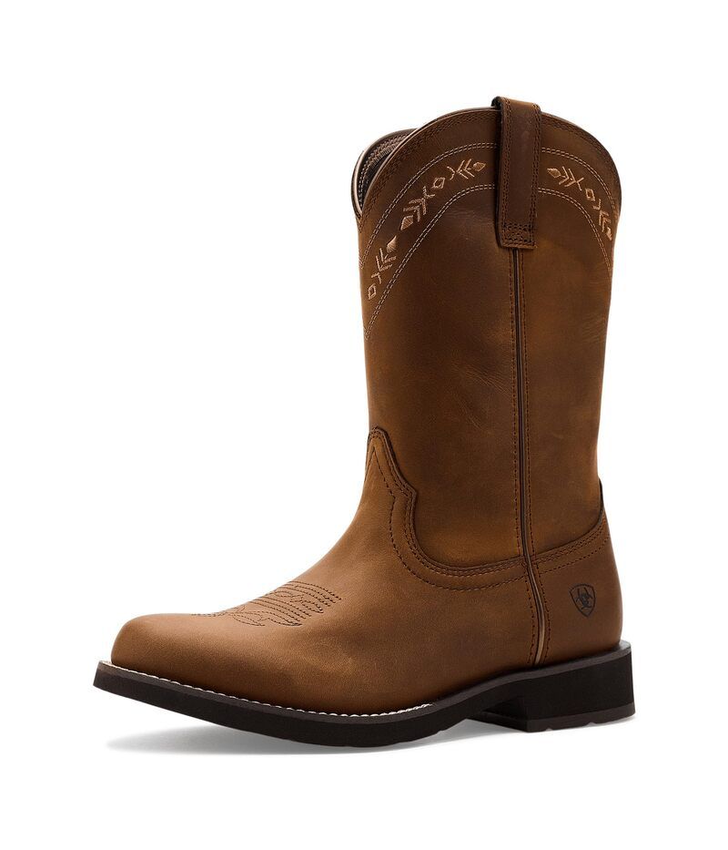 アリアト レディース シューズ ブーツ・レインブーツ Ariat Kearney Distressed Brow