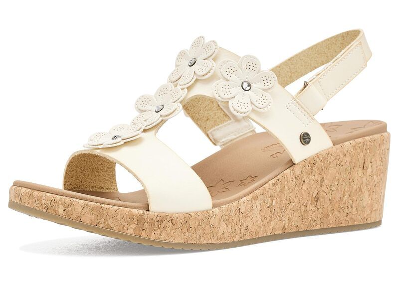 スケッチャーズ レディース シューズ ヒール SKECHERS Archfit Beverlee 20 Rare Gem OffWhite オフホワイト