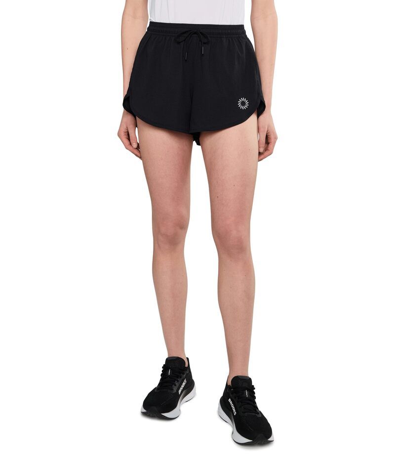 ブルックス レディース ボトムス ハーフパンツ・ショーツ ショートパンツ Brooks Movement 3 Dolphin Shorts Black ブラック