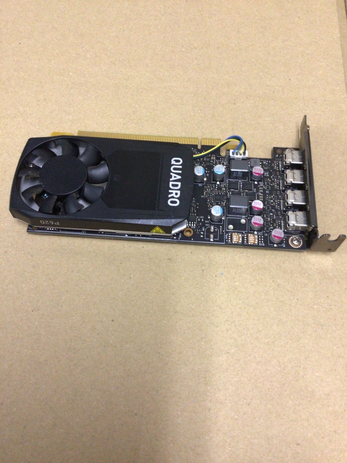 中古」グラフィックスボード QUadro P620 管理番号 Wa74