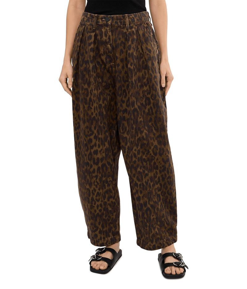オールセインツ レディース ボトムス デニムパンツ AllSaints Becca Denim Trousers Leppo Brown ブラウン