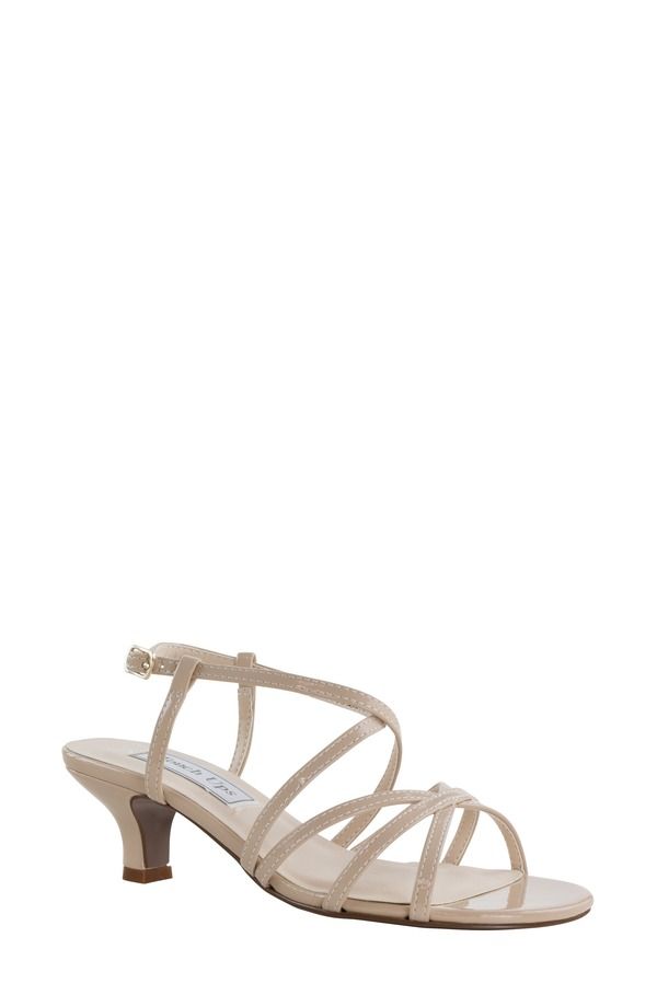 タッチアップ レディース シューズ ヒール サンダル Touch Ups Eileen Strappy Sandal Nude