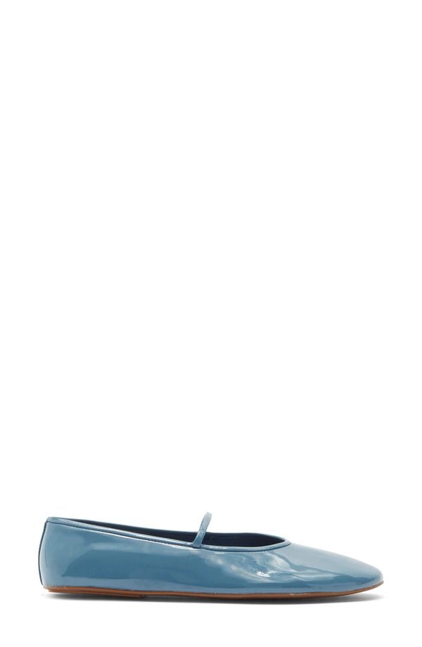 ジェフリー キャンベル レディース シューズ パンプス Jeffrey Campbell Dancerina Mary Jane Ballet Flat Dusty Blue Patent ブルー