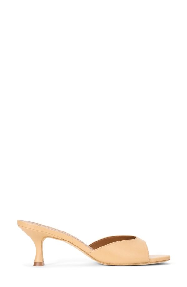 スタウド レディース シューズ ヒール サンダル STAUD Brigitte Slide Sandal Porcini