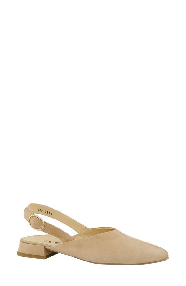 ポール・グリーン レディース シューズ パンプス Paul Green Aladdin Slingback Pointoe Flat Dakar Suede