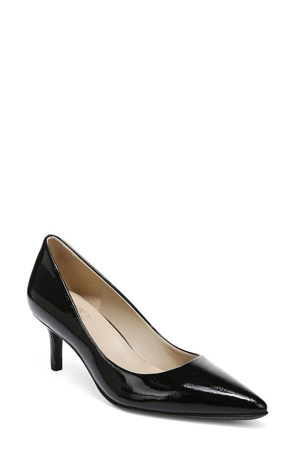 ナチュライザー レディース シューズ ヒール Naturalizer Everly Pump Black Patent ブラック