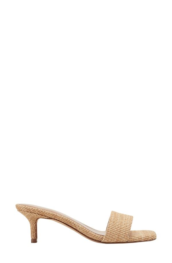 マーク・フィッシャー レディース シューズ ヒール サンダル Marc Fisher LTD Sidnee 3 Woven Sandalight Natural