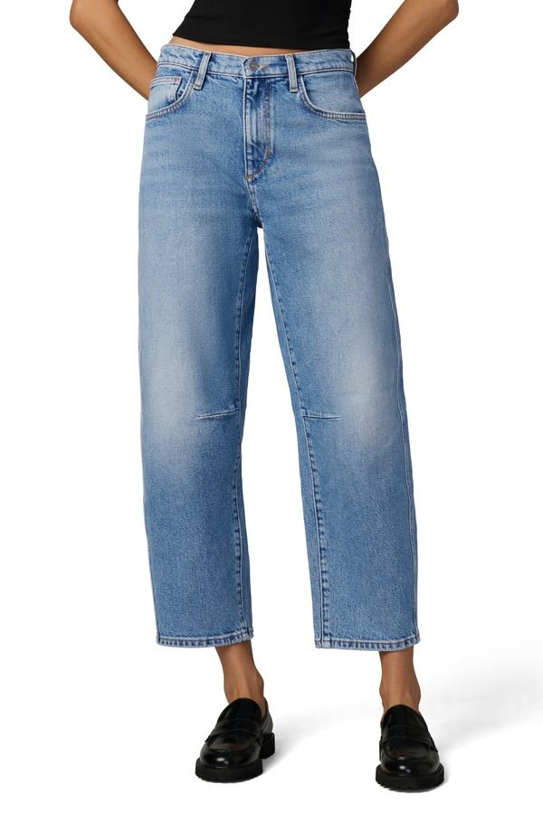 ジョーズ レディース ボトムス デニムパンツ ハイウエスト ジーンズ Joes The Wilder High Waist Crop Relaxed Barrel Jeans Prevail