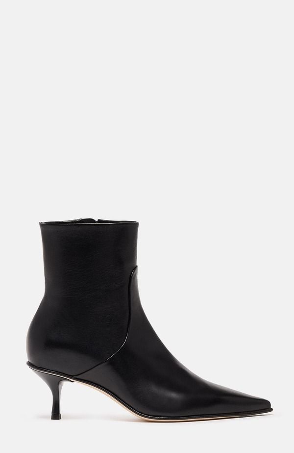 スカロッソ レディース シューズ ブーツ・レインブーツ SCAROSSO Jamie Boots Black Calf ブラック