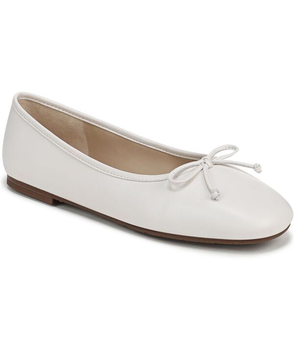 サムエデルマン レディース シューズ パンプス Sam Edelman Womens Alie Ballerina Flats Bright White Leather ホワイト