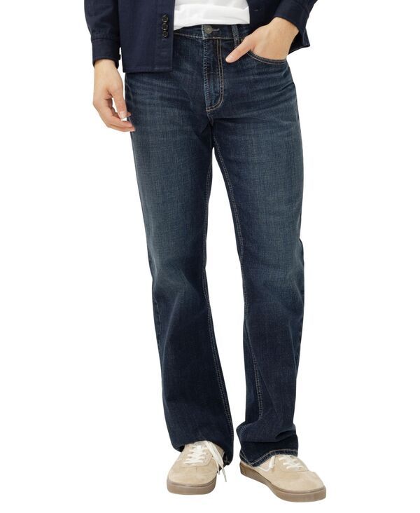 シルバー ジーンズ メンズ シューズ ブーツ・レインブーツカット Silver Jeans Co Mens Craig ClassicFit Bootcut Jeans Mayfair 20,790円