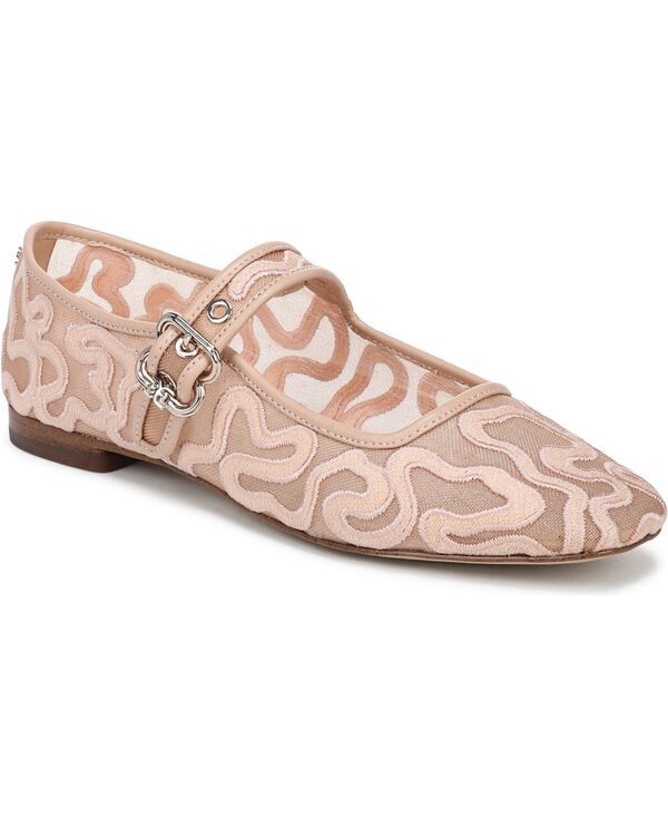 サムエデルマン レディース シューズ パンプス メッシュ Sam Edelman Womens Michaela Mesh Mary Jane Flats Vintage Pink ピンク