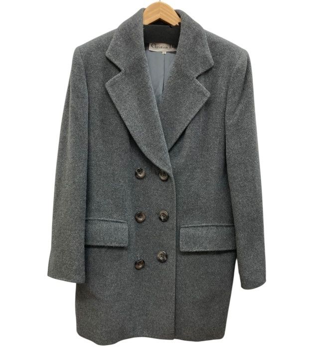 Christian Dior/クリスチャンディオール/アンゴラ混/ウールコート/サイズ11/レディース/FB3999