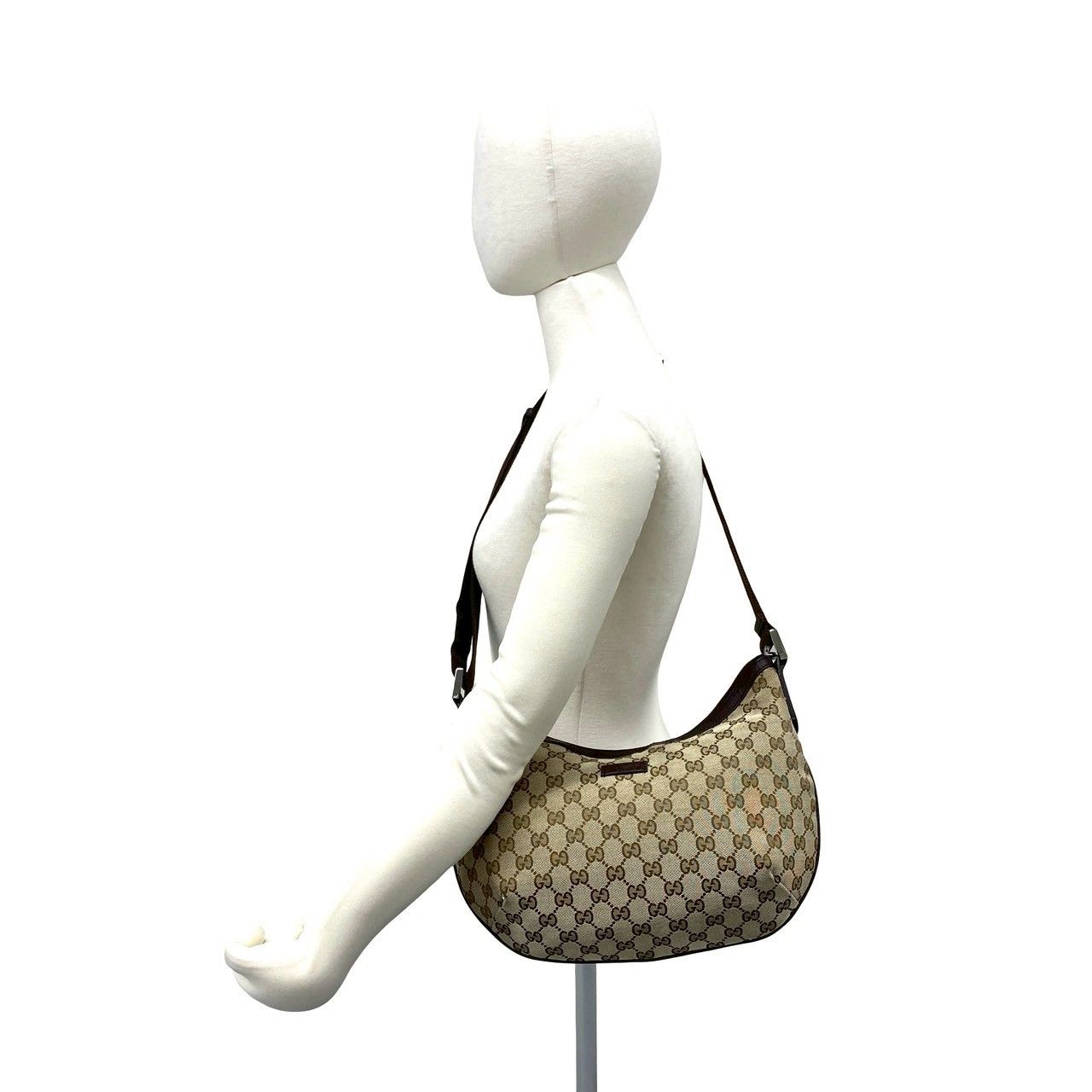 極 美品 GUCCI グッチ GG キャンバス ロゴ キャンバス レザー 極 美品 GUCCI グッチ GG キャンバス ロゴ キャンバス レザー