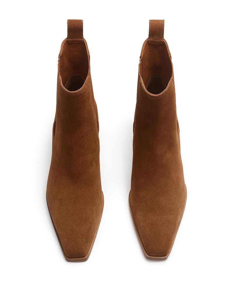 ラグアンドボーン レディース シューズ ブーツ・レインブーツ チェルシーブーツ スエード チェルシー rag bone Womens Joni Suede Chelsea Boots Umber Suede