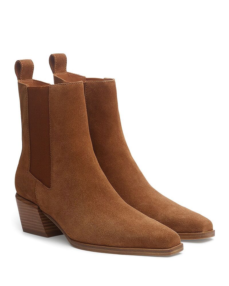 ラグアンドボーン レディース シューズ ブーツ・レインブーツ チェルシーブーツ スエード チェルシー rag bone Womens Joni Suede Chelsea Boots Umber Suede