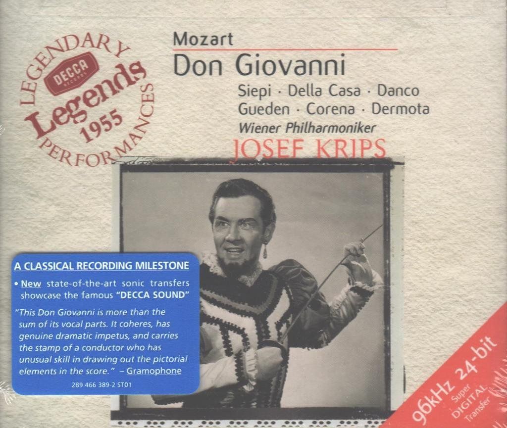 【CD】Mozart;Don Giovanni