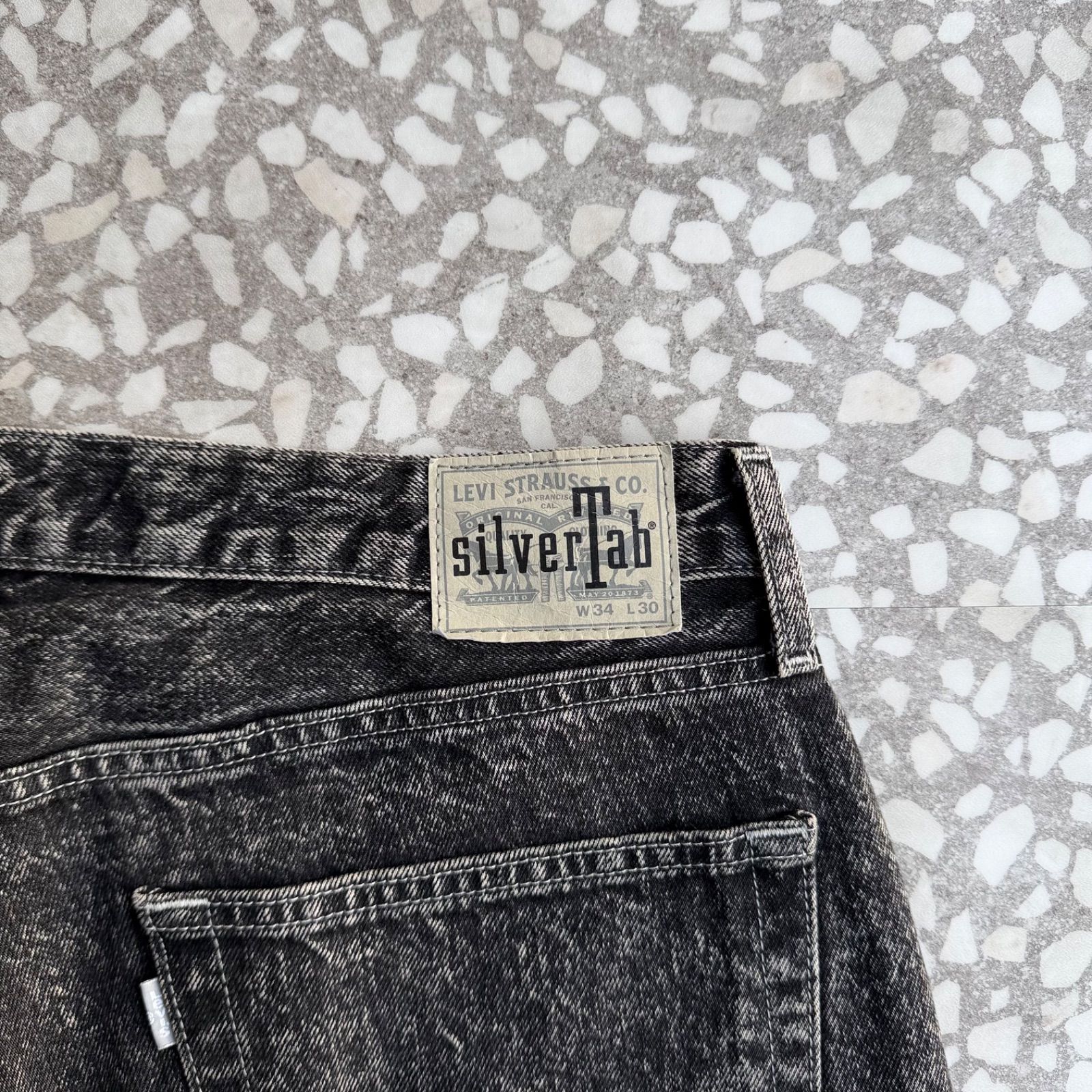 Levi's / Silver Tab BAGGY chemical wash size 34×30 リーバイス