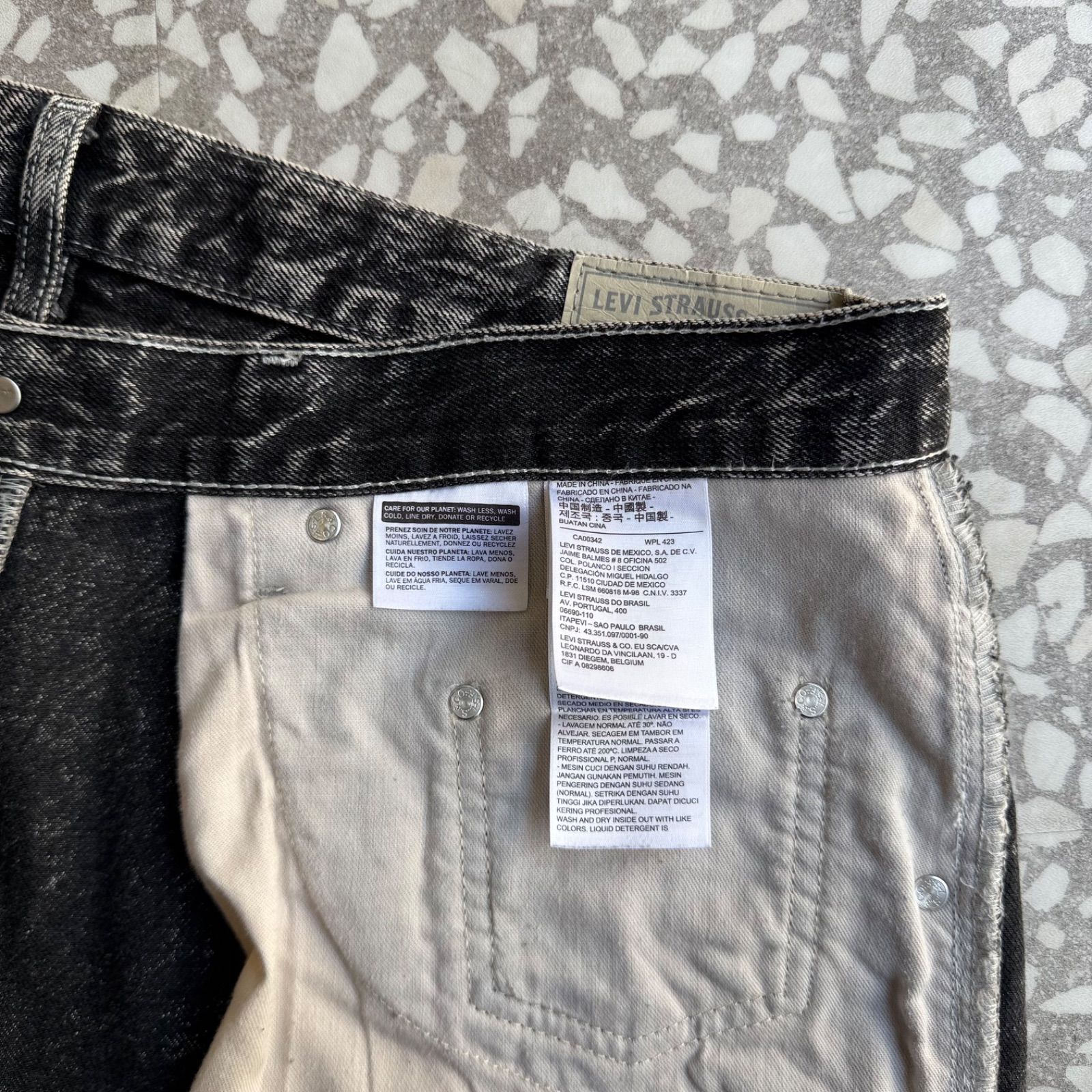 Levi's / Silver Tab BAGGY chemical wash size 34×30 リーバイス