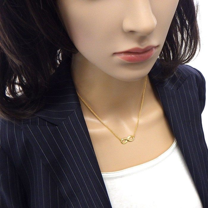 インフィニティ ダブルチェーンネックレス 中古 ｜ ティファニー 