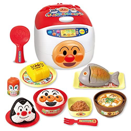 【新品】ジョイパレット アンパンマン おにぎりもギュッ! シューッとたけたよ! おしゃべりすいはんきと元気100ばいSP和食セット 00d7912f