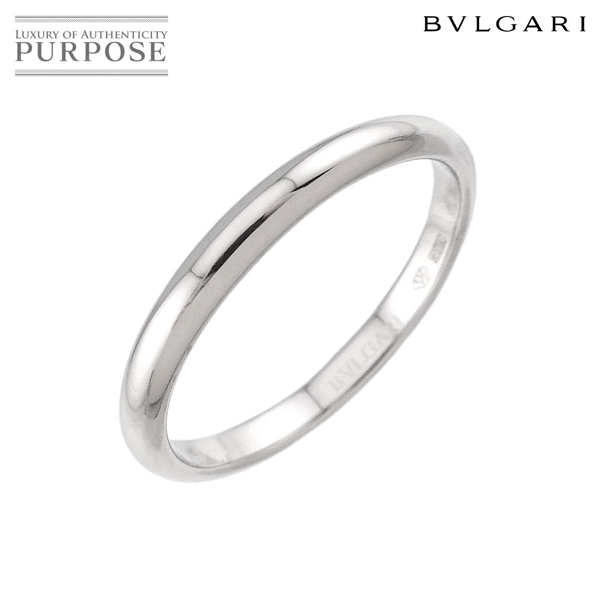 ブルガリ BVLGARI フェディ 15.5号 リング Pt プラチナ 指輪 Fedi Ring 90321995
