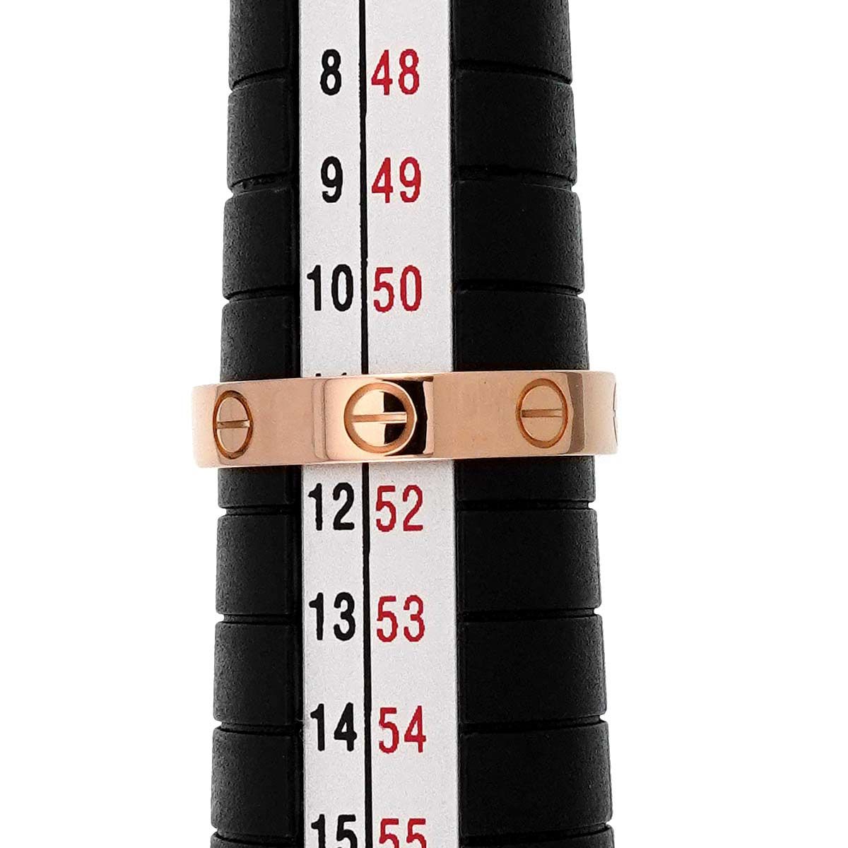 カルティエ Cartier ミニラブ #51 リング K18 PG ピンクゴールド 750
