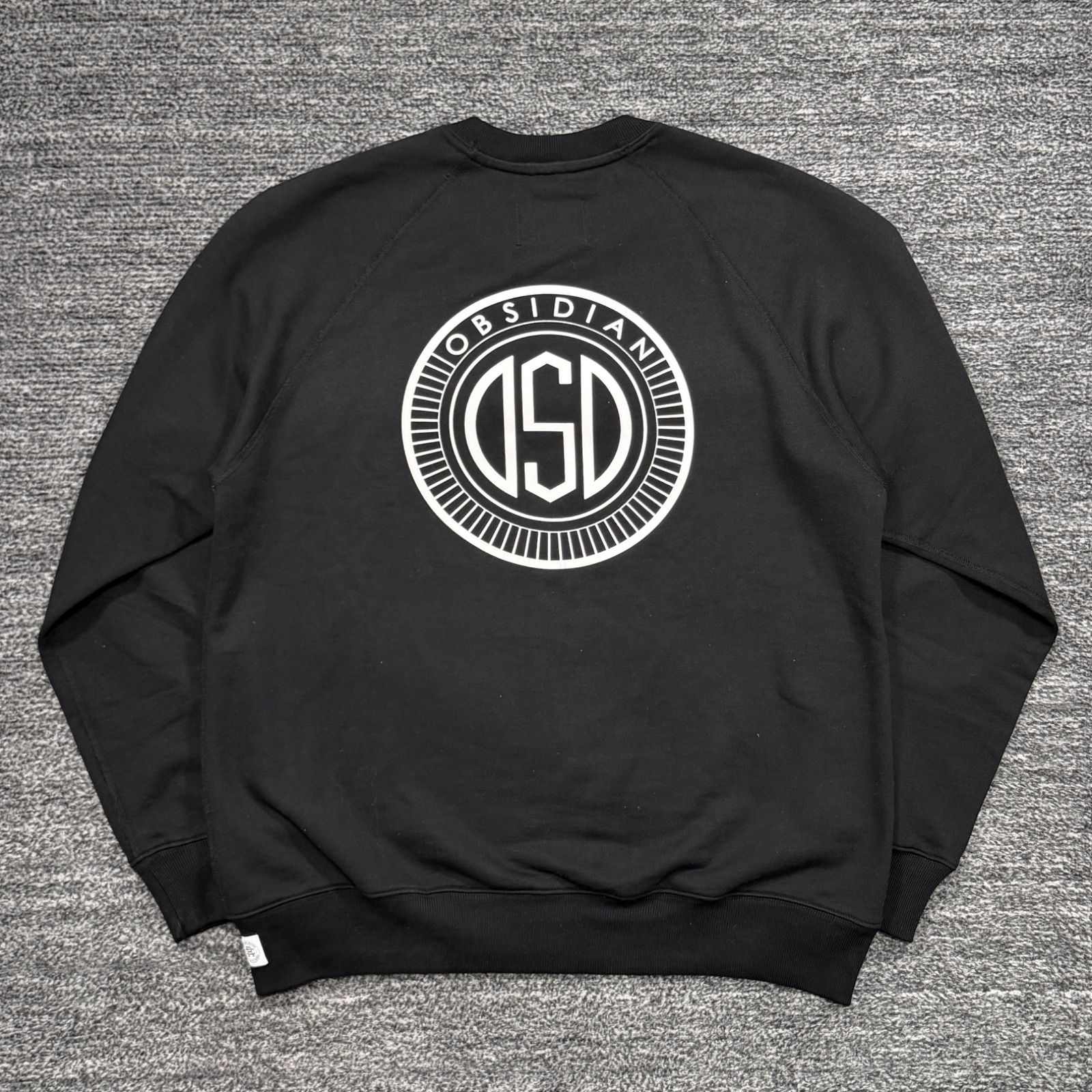 OBSIDIAN REIGNING CHAMP クルーネックスウェット M オブシディアン レイニングチャンプ ブラック ■