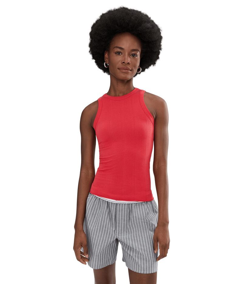 フリーピープル レディース トップス シャツ Free People Soft Seamless Modal Tank Atlas Red レッド