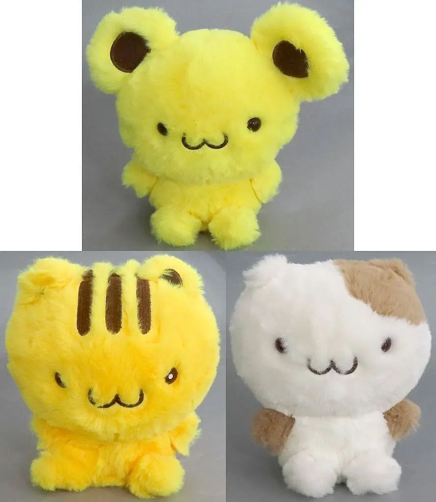 中古】ぬいぐるみ チームプリン ぬいぐるみセット 「ポムポムプリン