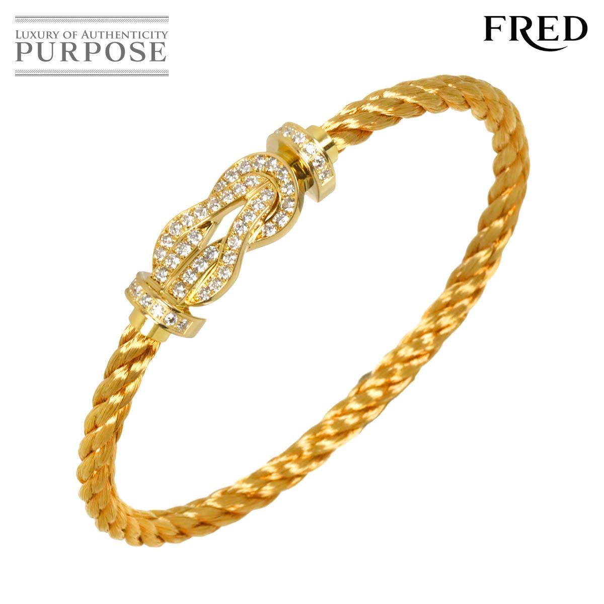 フレッド FRED シャンス アンフィニ MM フルダイヤ ブレスレット #18 
