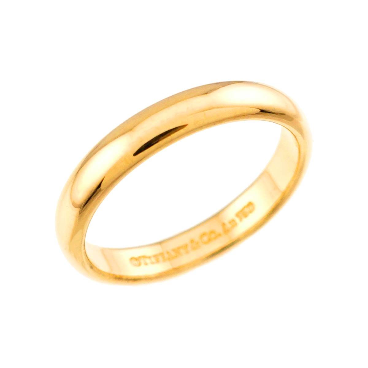 ティファニー TIFFANY&CO. フォーエバー バンド 9号 リング 幅3mm K18 
