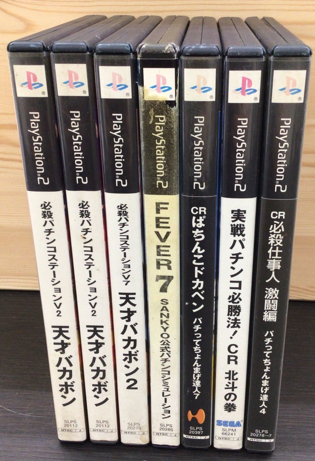 中古・現状品】プレイステーション2 PS2 ソフト パチンコ系 7枚 K