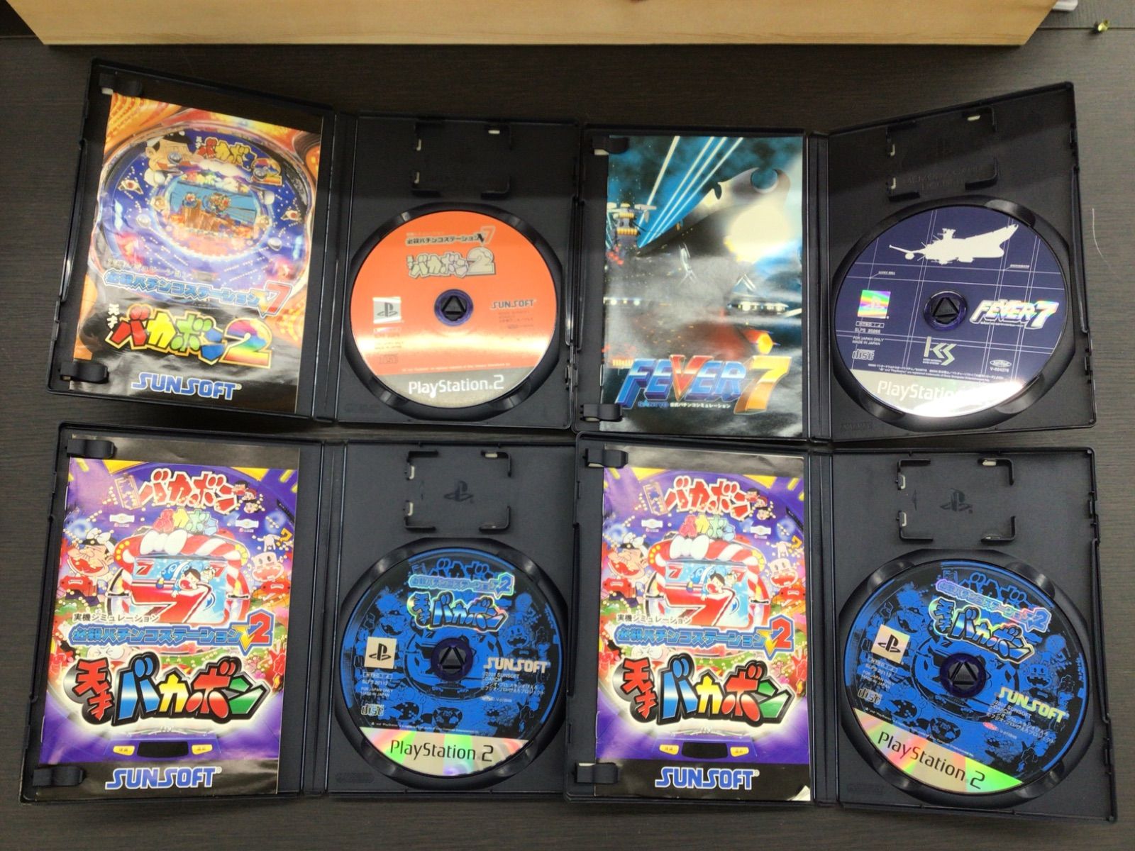 中古・現状品】プレイステーション2 PS2 ソフト パチンコ系 7枚 K