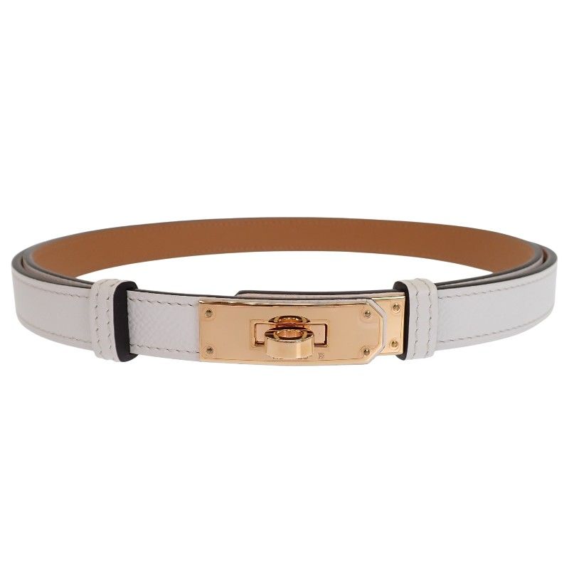 エルメス HERMES ケリー 18 スリム H069853CD01 ベルト W刻印 ヴォー
