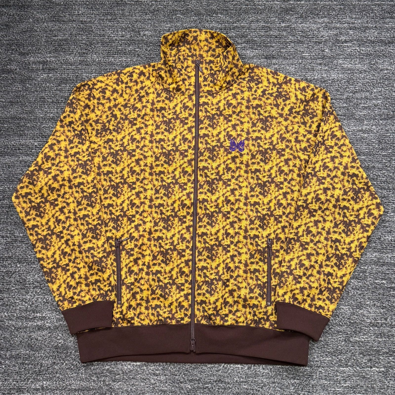 Needles トラックジャケット レオパード ns242 xl 未使用品 Needles NS242 TRACK JACKET POLY JQ. XL ニードルス