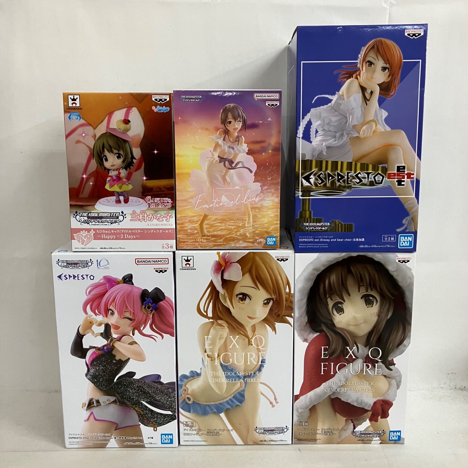 アイドルマスターシンデレラガールズ 城ヶ崎美嘉　莉嘉ESPRESTO フィギュア 未開封 アイドルマスター シンデレラガールズ ESPRESTO 城ヶ崎美嘉 他