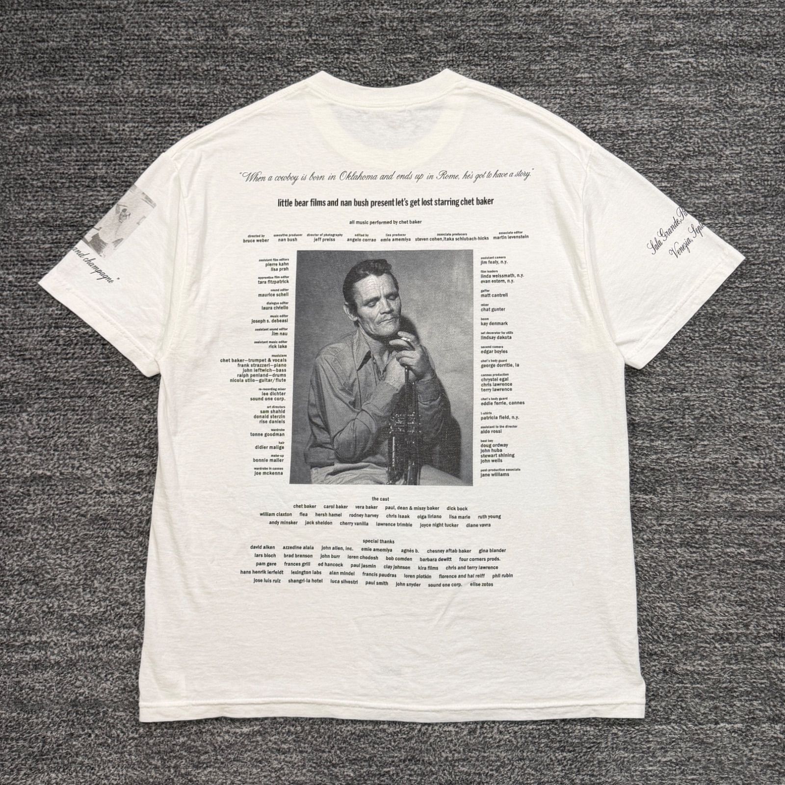 Let's Get Lost WEBER T SHIRT L レッツ ゲット ロスト ウェーバー T