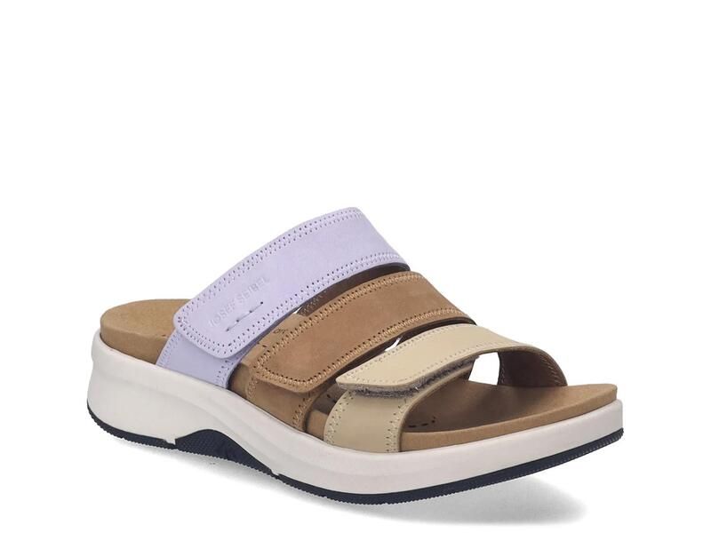 ジョセフセイベル レディース シューズ サンダル Josef SeibelEstelle 11 Sandal Womens PurpleBrownTaupe パープル