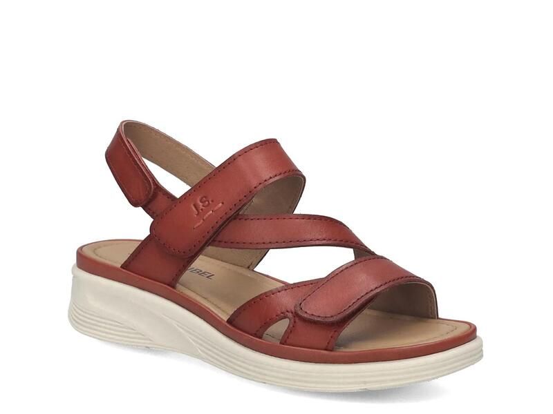 ジョセフセイベル レディース シューズ サンダル Josef SeibelSevran 05 Wedge Sandal Womens Red レッド