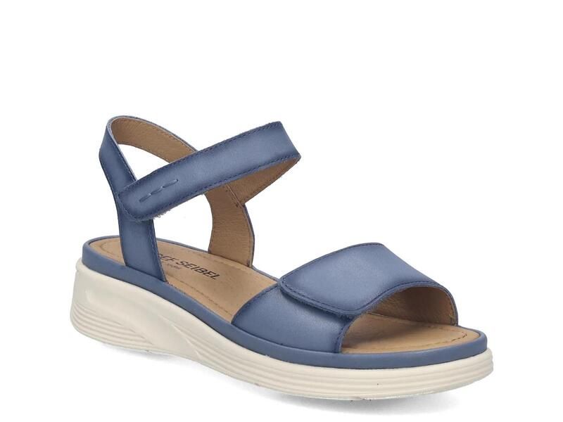 ジョセフセイベル レディース シューズ サンダル Josef SeibelSevran 01 Wedge Sandal Womenslate Blue スレート