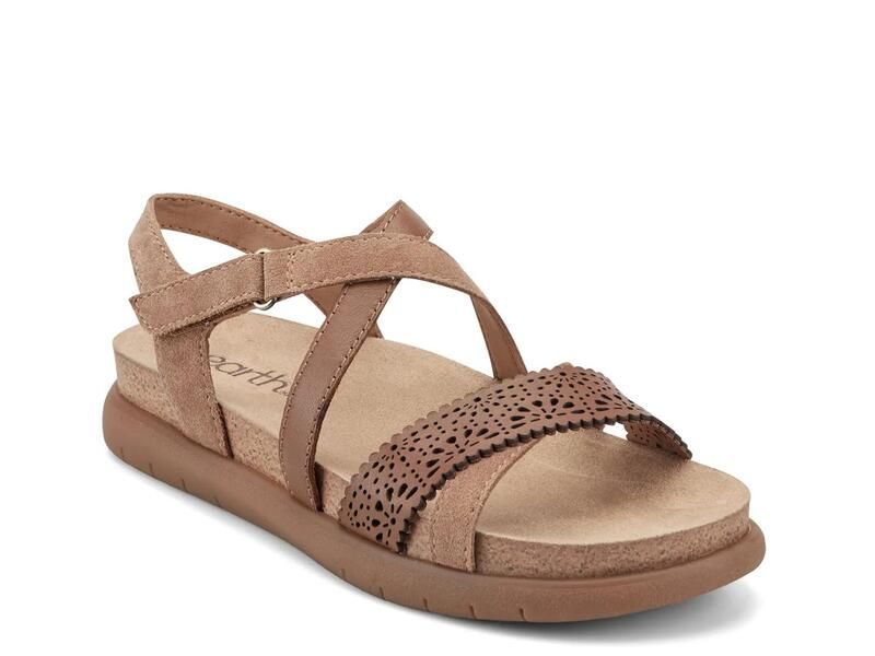 アース レディース シューズ サンダル EarthAthena Sandal Medium Brown ブラウン