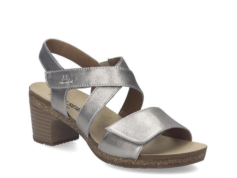 ジョセフセイベル レディース シューズ サンダル Josef SeibelGrace 07 Sandal Womens Pewter Metallic ピューター