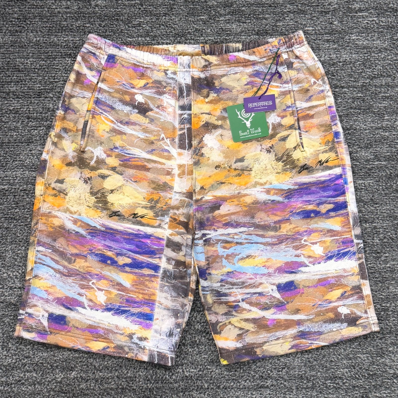 未使用品 SOUTH2 WEST8 x BEN MILLER String Sweat Short Poly Jersey L S2W8 ベンミラー スウェット ショート パンツ ■