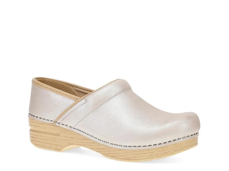 ダンスコ レディース シューズ サンダル DanskoProfessional Clog Pearl White ホワイト