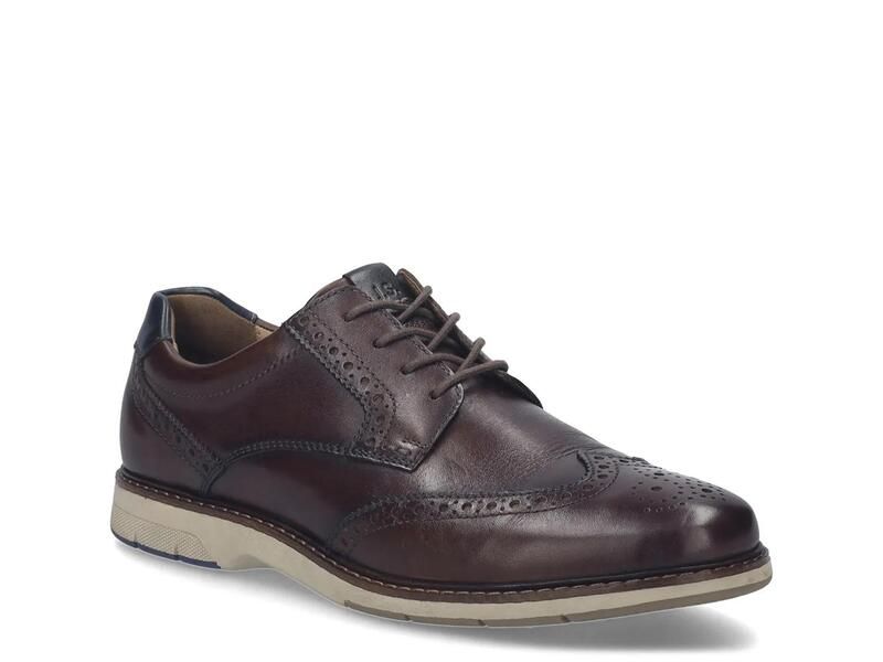 ジョセフセイベル メンズ シューズ オックスフォード ウィングチップ Josef SeibelStuart 04 Wingtip Oxford Mens Cognac