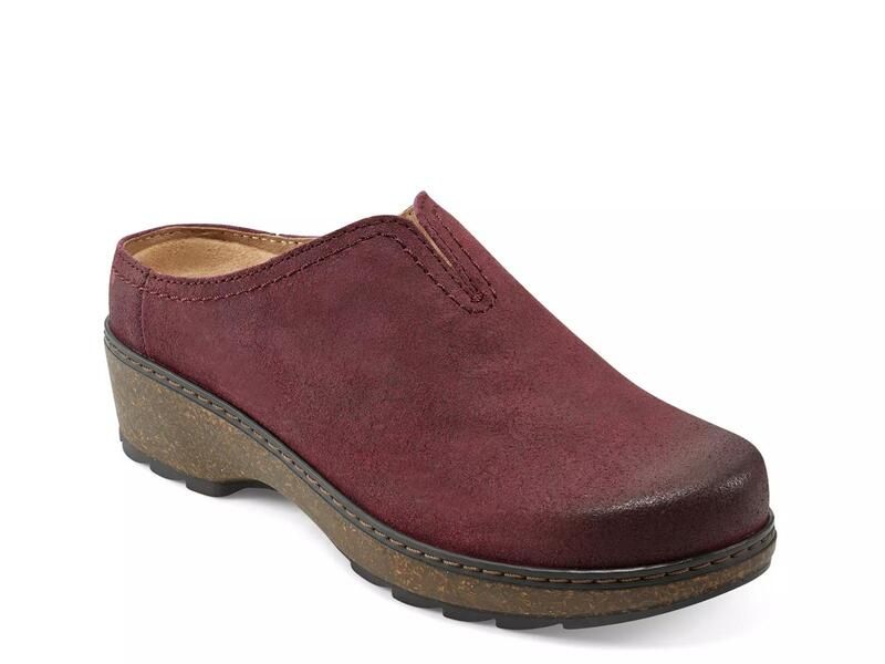 アース レディース シューズ サンダル EarthKolia Clog Burgundy バーガンディ