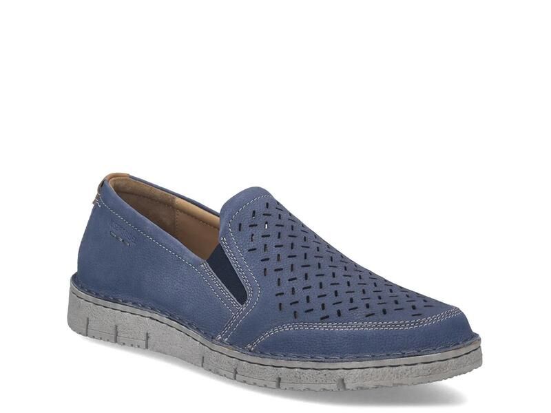 ジョセフセイベル メンズ シューズ スリッポン・ローファー Josef SeibelRuben 27 SlipOn Mens Navy ネイビー