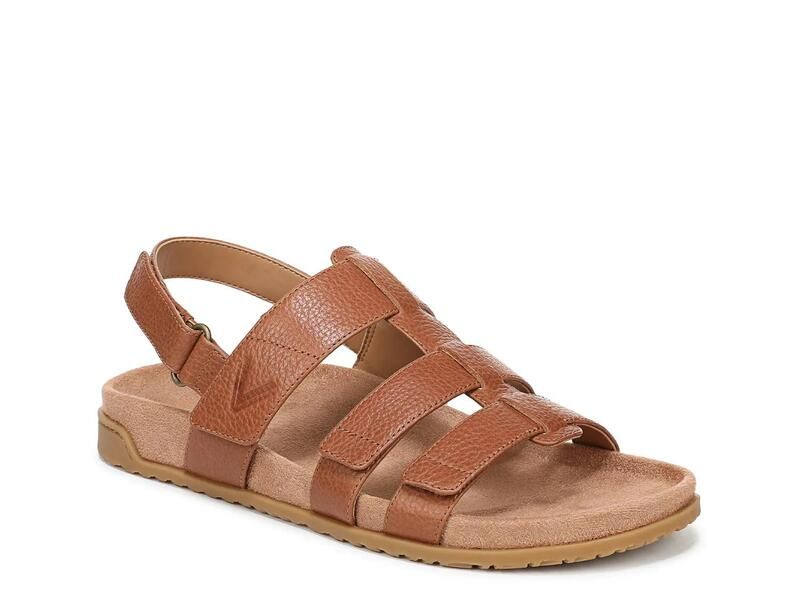 バイオニック レディース シューズ サンダル VionicEureka Sandal Tan Leather タン